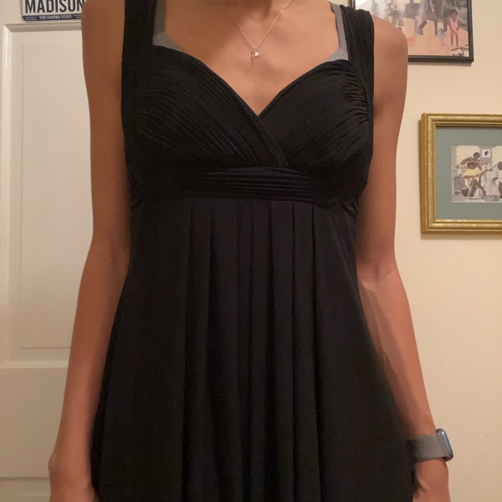 Elegant Black Sleeveless Dress